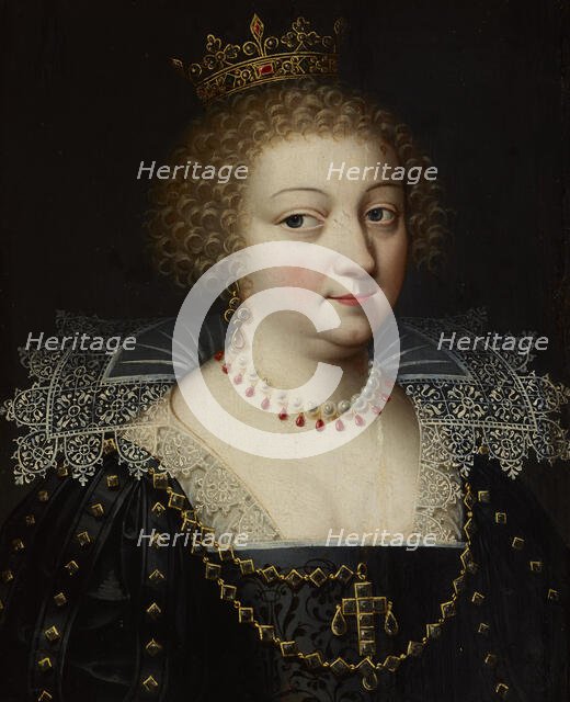 Portrait of Queen Anne of Austria (1601-1666)?, between 1620-1630. Creator: Unknown.