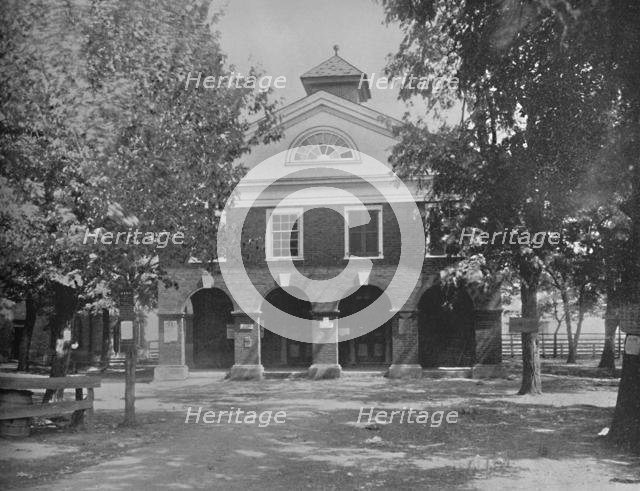 'Old Court House, Bowling Green, Virginia', c1897. Creator: Unknown.