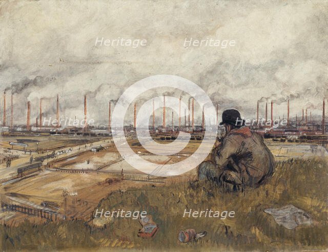 Les Usines, 1902. Creator: Laboureur, Jean Émile (1877-1943).