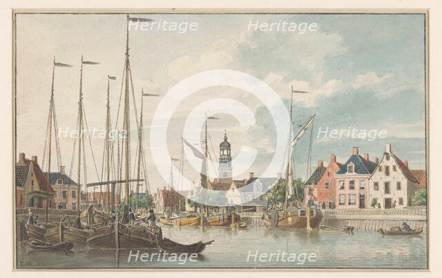 View of Lemmer, 1832-1880. Creator: Jan Weissenbruch.