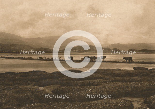 'The Dovey at Ynyslas', 1902. Artist: Unknown.