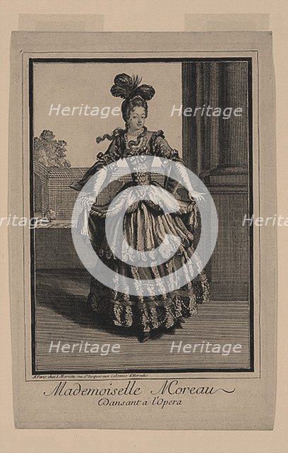 Françoise Fanchon Moreau, End of 17th cen.. Artist: Anonymous  