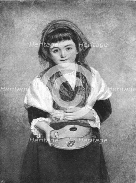 ''Pictures of the Year - VII. "The Sweetest Beggar That E'er Asked For Alms", after WP Frith, 1891. Creator: Unknown.