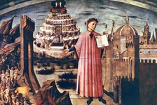 Dante and his Poem the 'Divine Comedy', 1465.  Artist: Domenico di Michelino