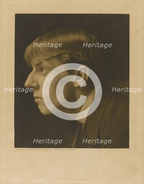 Aubrey Beardsley. Artist: Evans, Frederick Henry (1853-1943)