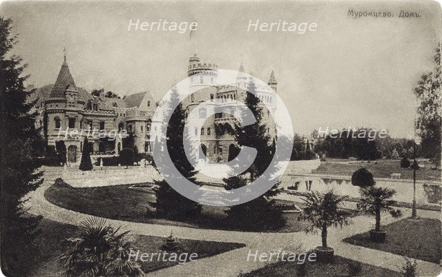 Manor house at the Muromtsevo Estate, before 1909.
