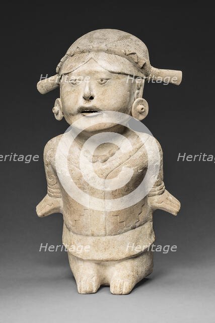 Figure of a Woman in Ceremonial Dress, A.D. 700/900. Creator: Unknown.