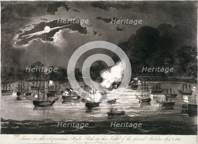 Hyde Park, London, 1814. Artist: Anon