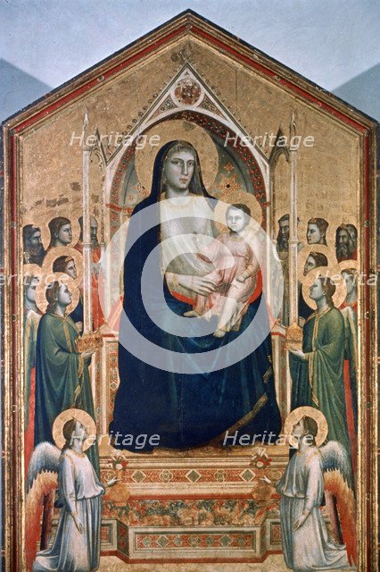 'Madonna and Child Enthroned', c1300-1303. Artist: Giotto 