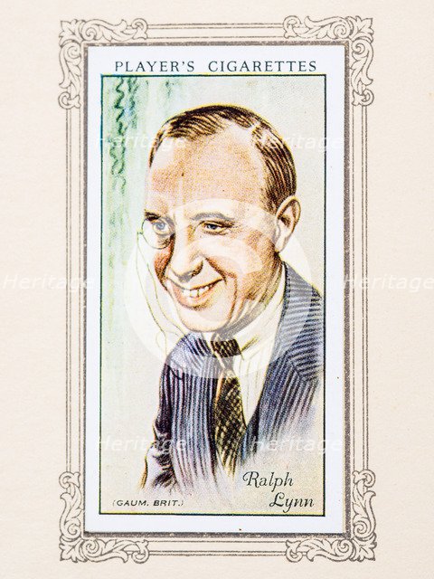 Ralph Lynn, 1934. Artist: Unknown.
