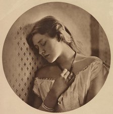 Ellen Terry, at the age of sixteen, 1864, printed ca. 1913. Creator: Julia Margaret Cameron.