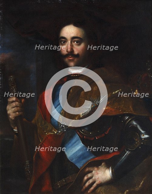 Portrait of Emperor Peter I the Great (1672-1725).