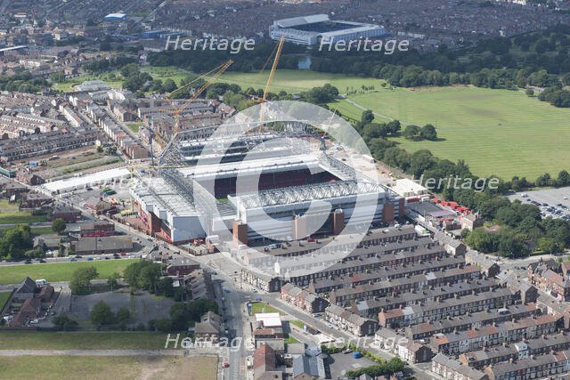 Anfield Football Stadium, home to Liverpool Football Club, Liverpool, 2015. Creator: Historic England.