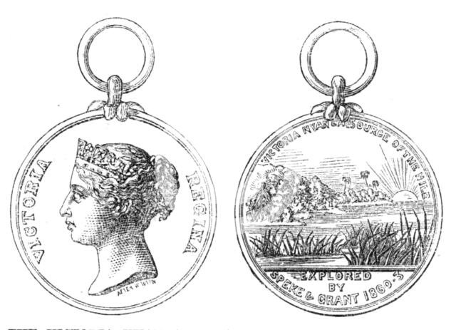 The Victoria Nyanza Medal for natives who aided Captains Speke and Grant, 1869. Creator: Unknown.