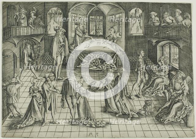 The Ball, 1500. Creator: Master MZ.