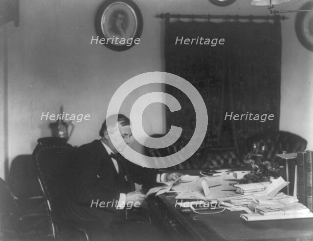 John Wanamaker, c1890. Creator: Frances Benjamin Johnston.