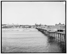 Old Orchard, Me., from end of pier, c1904. Creator: Unknown.
