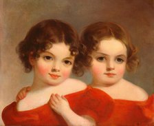 The Leland Sisters, c. 1830. Creator: Thomas Sully.