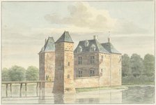 Moersbergen Castle near Doorn, 1744. Creator: Hendrik de Winter.