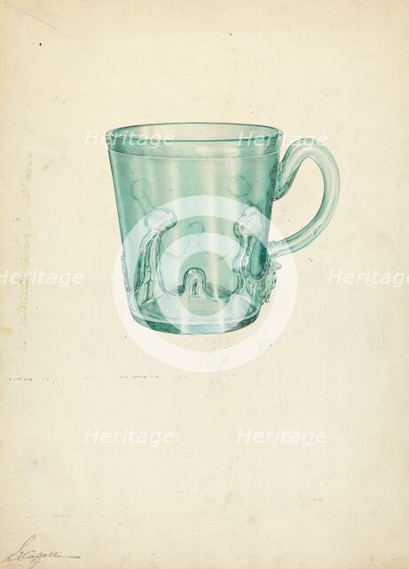 Mug, 1939. Creator: Giacinto Capelli.