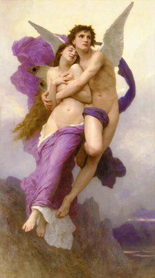 The abduction of Psyche , 1895. Creator: Bouguereau, William-Adolphe (1825-1905).