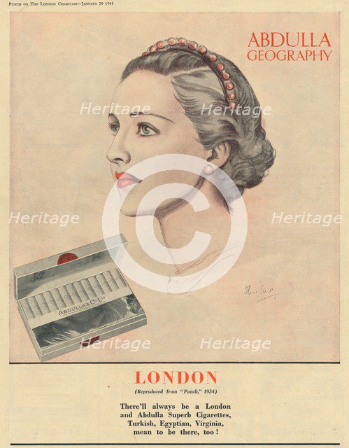 'Abdulla Geography - London', 1941. Artist: Unknown.