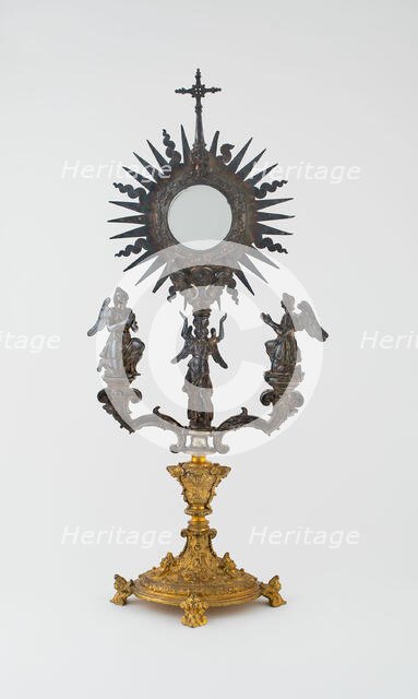 Monstrance, Spain, 1631. Creator: Unknown.