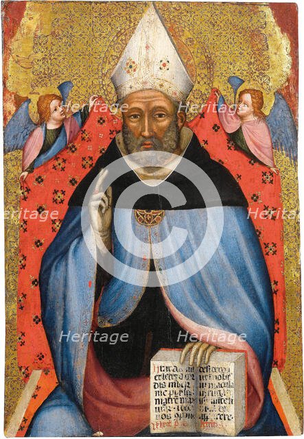 Saint Augustine. Creator: Antonio de Carro (active 1387-1421).
