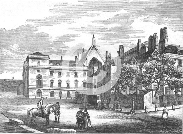 Old Palace Yard, 1796 (1897). Artist: Unknown.
