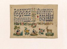 Sampler, Italy, 1801/75. Creator: Unknown.