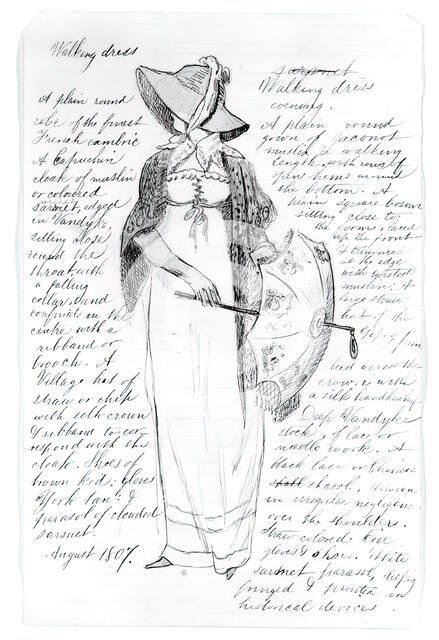 Woman With Parasol (Walking Dress), 1875-1876. Creator: Thomas Eakins.