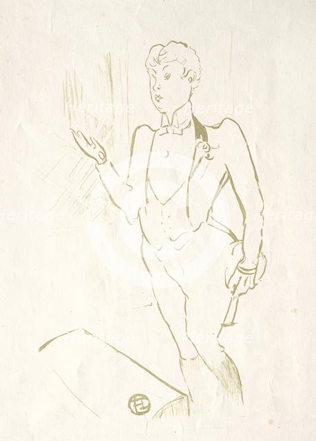 Mary Hamilton, 1893. Creator: Henri de Toulouse-Lautrec (French, 1864-1901).