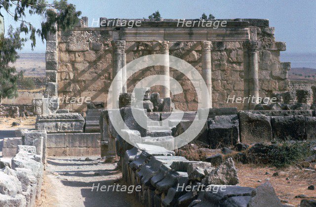 Capernaum Temple, 5th century.