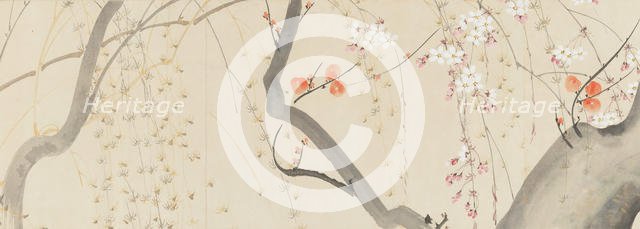 Flowers of the Four Seasons, 1815. Creator: After Sakai H?itsu (Japanese, 1761-1828).
