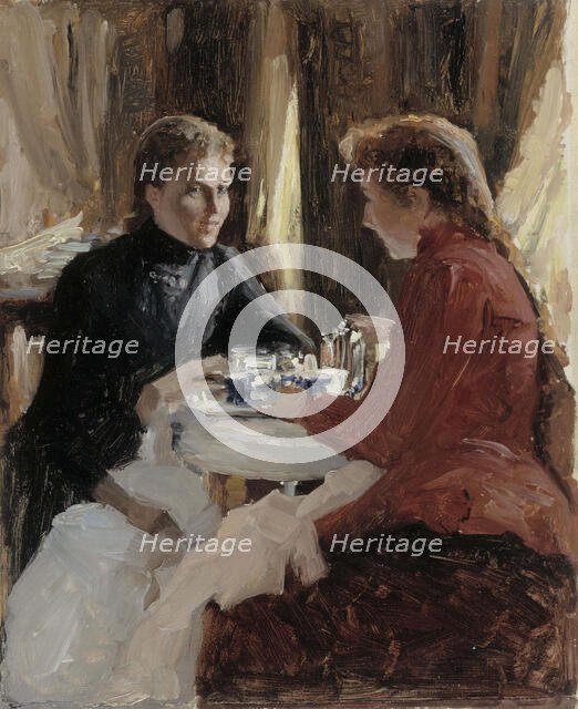 Elevenses, 1884. Creator: Albert Edelfelt.