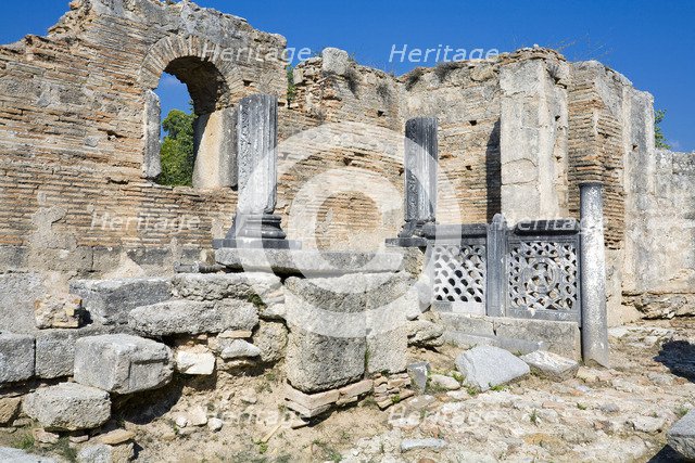 Pheidias' workshop, Olympia, Greece. Artist: Samuel Magal