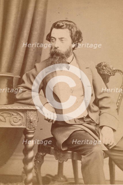 Paul Jacob Naftel, 1860s. Creator: John & Charles Watkins.