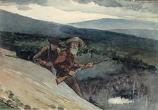 Bear Hunting, Prospect Rock, 1892. Creator: Winslow Homer.