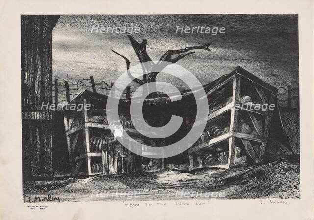 Hymns to the Rising Sun, 1939. Creator: Eugene Morley.