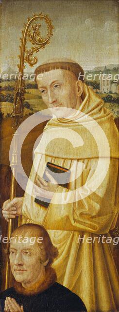 Saint Bernard with Donor [obverse], probably early 20th century. Creator: Anon.