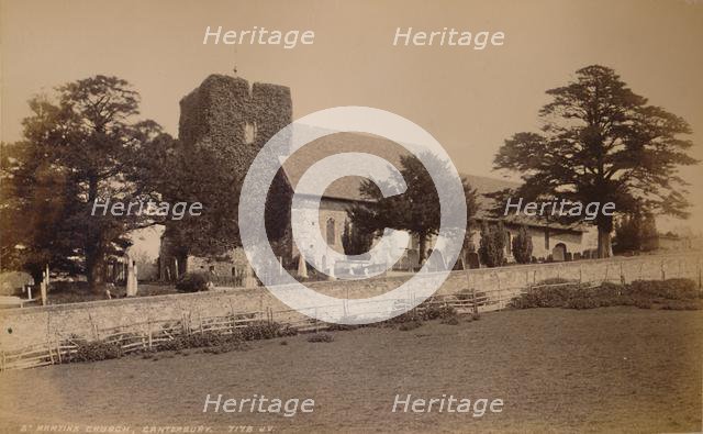 'St. Martin's Church, Canterbury', 1929. Creator: Unknown.