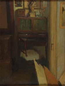 Sa chambre, End of 19th cen.. Creator: Dulac, Charles-Marie (1865-1898).