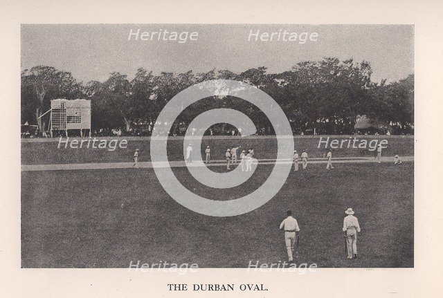 The Durban Oval, South Africa, 1912. Artist: Unknown.