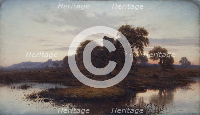 'The border keep', 1848-1895. Artist: Waller Hugh Paton