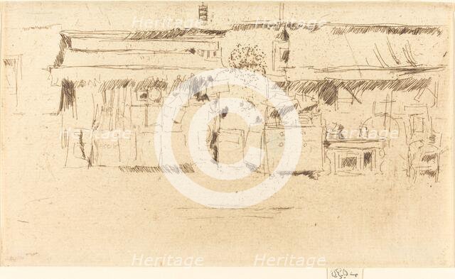 Furniture-Shop, c. 1887. Creator: James Abbott McNeill Whistler.