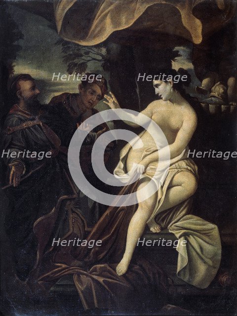 Susanna and the Elders'.  Creator: Albani, Francesco (1578-1660).