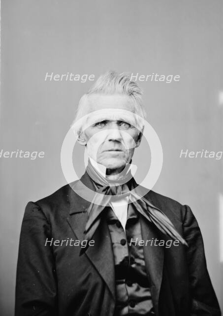 Austin A. King of Missouri, between 1855 and 1865. Creator: Unknown.