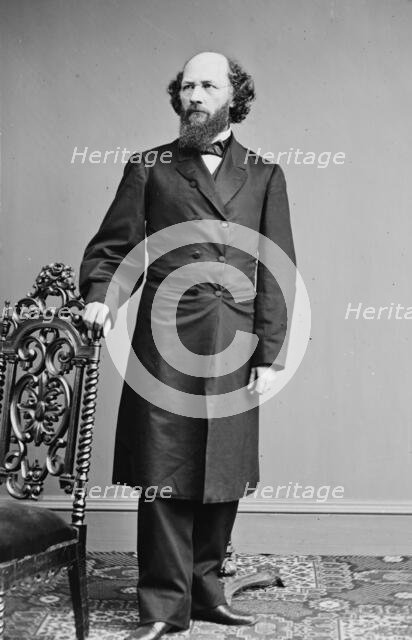 Judge S.J. Field, between 1855 and 1865. Creator: Unknown.