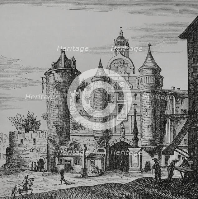 The Grand Châtelet, Paris, France, 1655, (1878). Creator: Unknown.