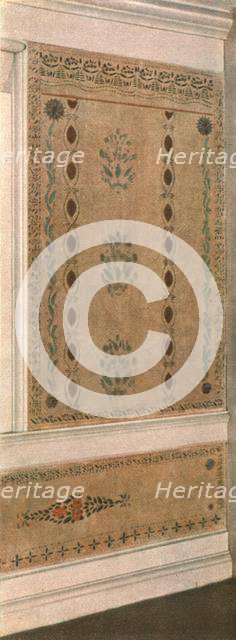 Mural painting in Starret House, Francestown, USA, (1928). Creator: Unknown.